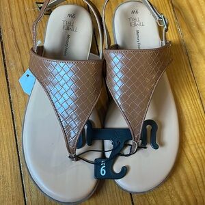 Time and tru sandals